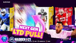 FIRST LIMITED TIME PULL ON NEXT-GEN MADDEN 21!