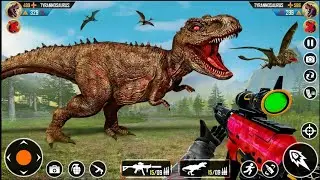 Real Dinosaur Hunter 3D Game &ndash; Android Gameplay