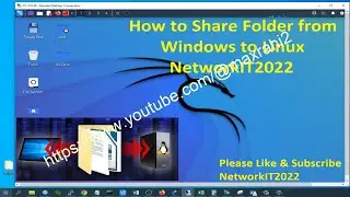 How to Create Share Folder in Kali Linux to copy file from Windows  - Quick Lab Guide