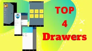 Different Types of Drawer in Flutter | Flutter Tutorials