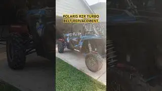 Belt replacement Polaris RZR turbo #polaris #diy #mechanic #offroad #fyp #automobile @PolarisORV