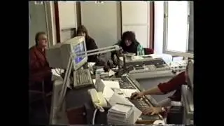 T.Rextasy - Danielz & Andy Scott (Sweet) on FIV Radio, Germany (hand-held camcorder footage)