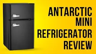 Antarctic Star Compact Mini Refrigerator Separate Freezer