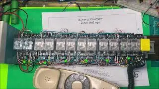 Relay Binary counter
