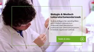 Inholland - Biologie & Medisch Laboratoriumonderzoek: Studenten en docenten over de opleiding