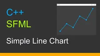 C++  SFML 3  |  Simple Line Chart