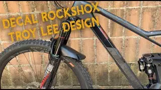 Decal Troy Lee Design per RockShox Lyrik, Pike, Yari | MTB Therapy