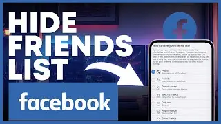 Hide FRIENDS LIST on Facebook || How to Make Friends List Private on Facebook