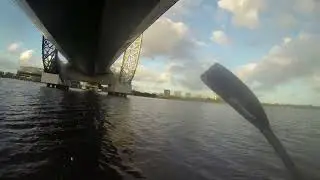 Avon Descent 2024 - 53 Day2 Windan Bridge, Farmer Fwy, Claisebrook, Stadium, Footbridge, Burswood