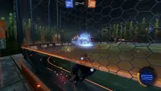 Rocket league crazy goal on kb&m(i only use controller)