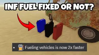 Is the Infinite Fuel Glitch Fixed After the Fueling Speed Change in A Dusty Trip