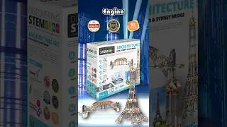 ARCHITECTURE SET ⭐ LINK IN BIO #buildingtoy #basicengineering #stemtoy