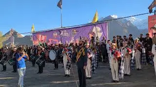 National anthem of Pakistan | Instrumental by marching pipeband at hunza premier league.