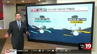 First Alert Focus: Ceiling fan settings