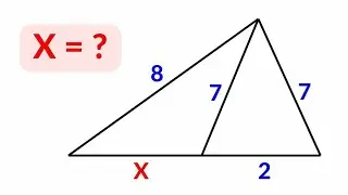 A Very Nice Geometry Problem | You should be able to solve this! | 2 Different Methods