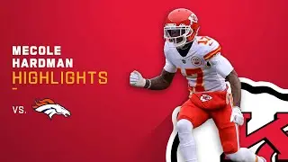 Every Mecole Hardman Catch in 103-Yard Game in Week 18 | Chiefs vs. Broncos