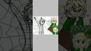 Captured by a spider mistress speed paint collaboration