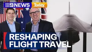 Hypersonic aircraft undergoes NASA testing, possibly changing flight travel | 9 News Australia