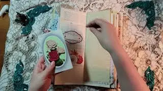 Absolutely Alice Junk Journal Flip Through. SOLD.
