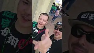 Mr. Tekken & @officialybsmoke Lincoln Park Carshow #elchuco #elpaso #chucotown #lowrider