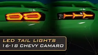 Two Must Have LED Tail Light Upgrades for Your 16-18 Chevrolet Camaro From Morimoto