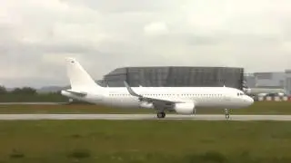 A320 Sharklets  Orbest CS-TRM landing in XFW