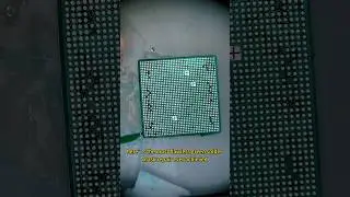 here's the most flawless green solder mask repair ever achieved #qianli #mobilephonerepair #tools