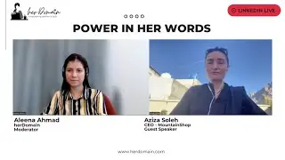 HerDomain | Power in her words with Aziza Soleh and Aleena Ahmad [Ep 9]