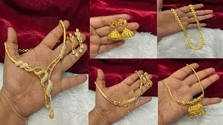 new trendy forming jewellery collection | imported jewellery type | gold look jewellery #forming