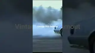 1990s Burnout Footage on VHS Tape 😬 #vintage #carvideos #mustang