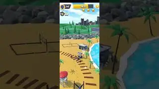 Balloon Beach! - Cart and Volleyball level