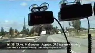 Bel STi XR vs Multanova Camera