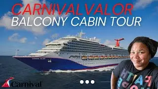 Экскурсия по каюте с балконом Carnival Valor
