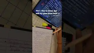 ❕pov : You&rsquo;re tired , but still❓/ study vlog / Neet aspirant study vlog #shorts #neet #youtubeshorts