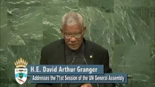 President David Granger address to the 71st Session of the United Nations General Assembly