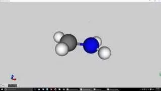 FLTK / VTK project demo: View photo-induced molecular dynamics