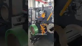 AUTOMATIC STRAPPING BAND COILING MACHINE | PET | PP | STRAP | BELT | WINDER #windermachine