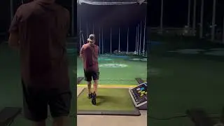 ON FIRE 🔥 TOPGOLF #shorts #golf