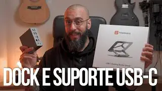 Dock e Suporte USB-C para seu Mac ou Windows!