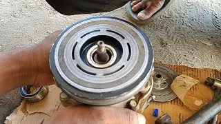 Kiger AC compressor bearing change #gg work shop likabali #repair #mechanic 