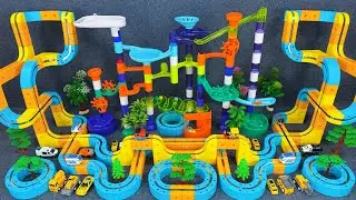 8 minutes of satisfying Ball track and magnetic track toy ASMR | Toy