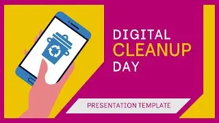 Digital Cleanup Day Animated PowerPoint Slides