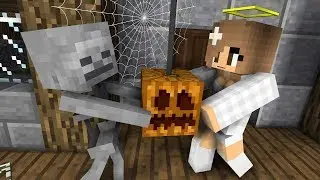 Monster School: Scary Mansion Halloween - Minecraft Animation