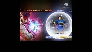 FREE FIRE NEW RYU & CHUN - LI BUNDLE-FREE FIRE NEW EVENT l STAR PIKUL #shorts