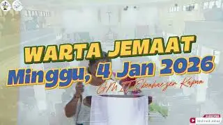Warta Jemaat Minggu 04 Januari 2026