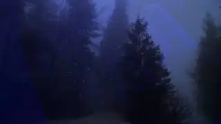 #ASMR Rain sounds with Atmospheric Techno for relaxation or sleep