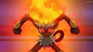 Pok&eacute;mon: Infernape Vs Luxray | Ash Vs Volkner