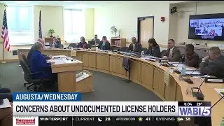 Hourslong legislative meeting discussing noncitizen driver's licensing