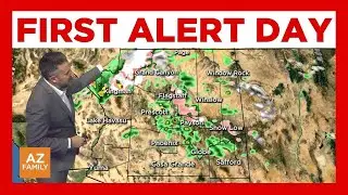 Rain and snow hit Arizona to start First Alert Weather Day