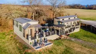 Two Bedrooms, TWO Tiny Homes, and a Connecting Deck
